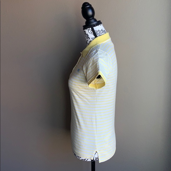 Fossil White & Yellow Stripes Collared Shirt *2 for $5* - Picture 4 of 8